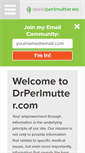 Mobile Screenshot of drperlmutter.com